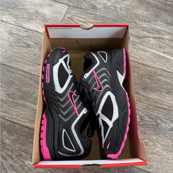 Size 11-Nike Air Pegasus 2005 "Black Pink Blast" Men’s Sneakers HQ5403 002 - Picture 7 of 8